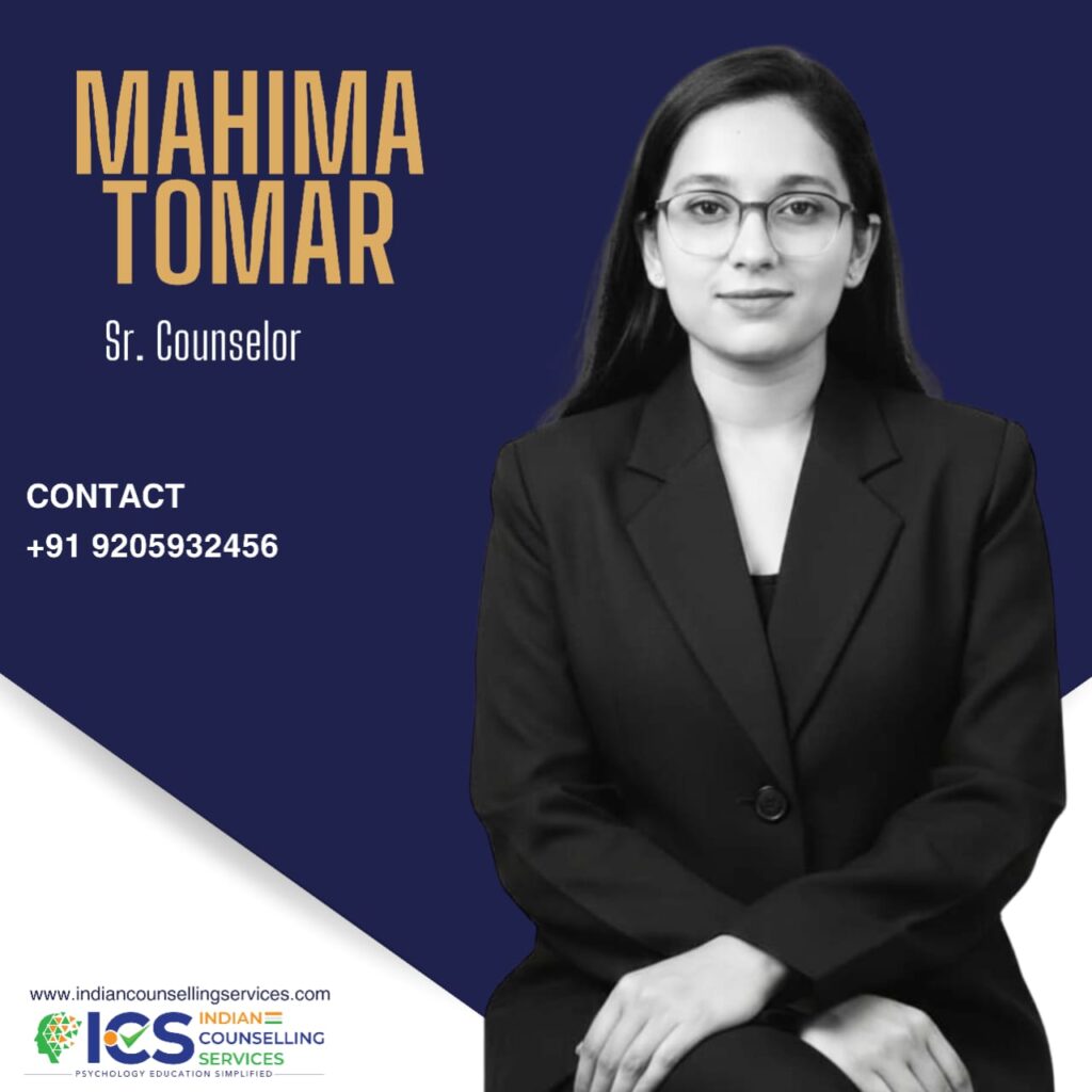 mahima tomar indian counselling services