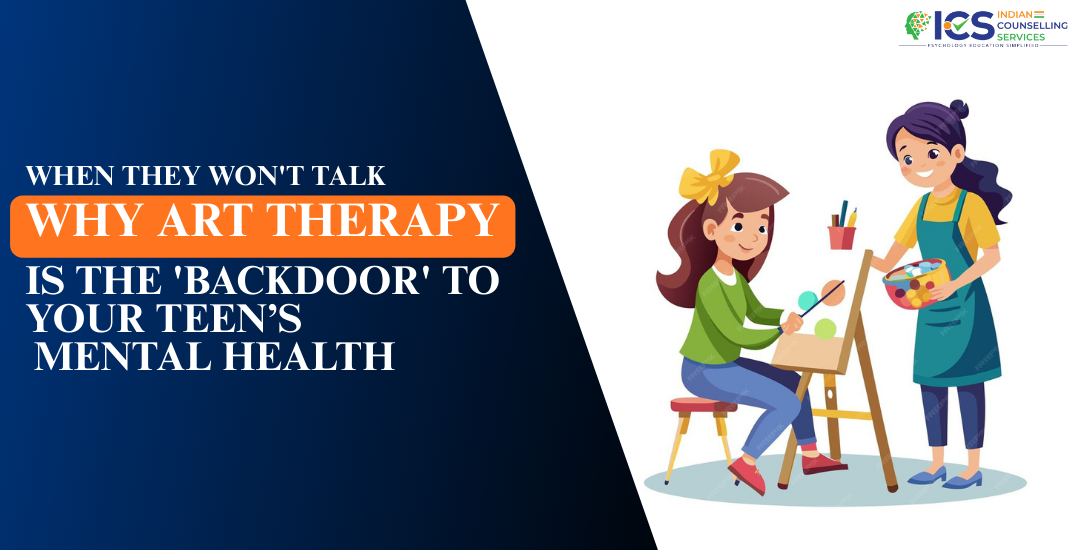 When They Won’t Talk: Why Art Therapy is the ‘Backdoor’ to Your Teen’s Mental Health.
