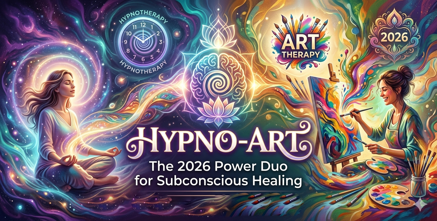 “Hypno-Art”: The 2026 Power Duo for Subconscious Healing