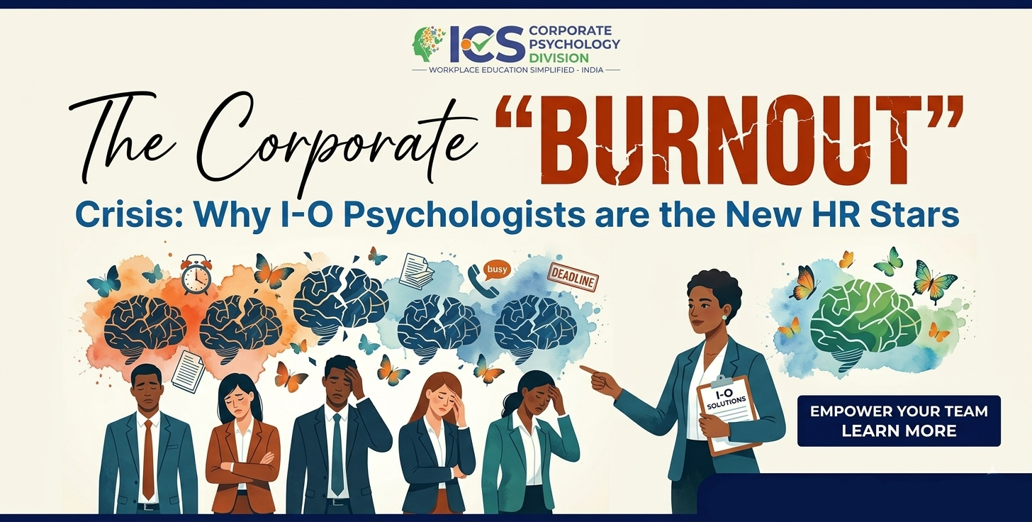 The Corporate “Burnout” Crisis: Why I-O Psychologists are the New HR Stars